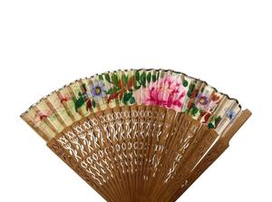 Natural Pine <b>Wood</b> <b>Hand</b> Fan for Summer Events Traditional Luxury Folding Design Smooth Grip Eco-Friendly Handmade for Comfortable - Product Image 4