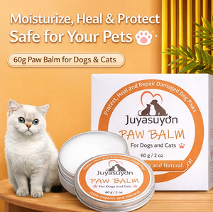 Baume pour pattes d'animaux de compagnie biologique ELEVE pour chiens et chats, crème naturelle pour le soin des pattes, hydratante, réparatrice, douce et facile à utiliser, simple et pratique, 60g - Product Image 4