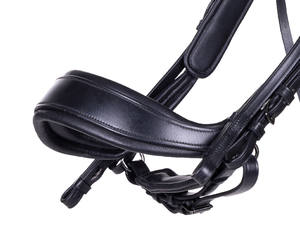 Presteq Weymouth cuero Western Horse Brida logotipo personalizado para carreras con Headstall y brida bolsa incluida - Product Image 5