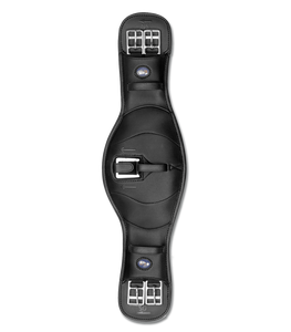 High Quality Anatomic Dressage Girth for Equestrian Comfortable Soft Leather Padding with Rolled Buckles Horse Saddle Equipment - Product Image 5