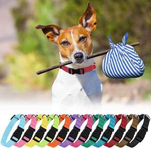 Surtido de lindos colores Múltiples hebillas de plástico ajustables a granel Nylon Neopreno Collares para perros Fluo con broche de seguridad para hombre y mujer - Product Image 2