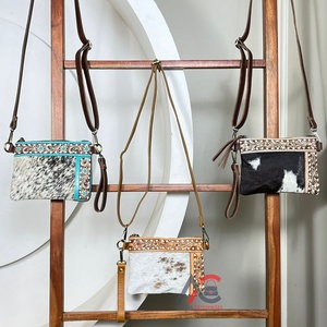 Sac à bandoulière tendance en cuir de vachette véritable de qualité supérieure, sac à main en cuir véritable, mini sac à main de luxe pour femmes - Product Image 1