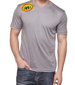 Camiseta Blanca Lisa al por Mayor para Hombre, Camiseta Personalizada 100% Algodón con Logotipo para Hombre, Camiseta Blanca o Negra Lisa para Impresión, Camisetas Casuales - Product Image 3