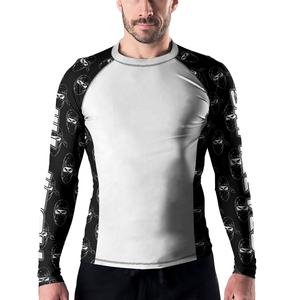 Camiseta de Compresión de Manga Larga para Hombre, Transpirable, Antibacteriana, Lisa, UPF 50, Protección Solar, Servicios OEM de Moda Urbana 2026 - Product Image 5