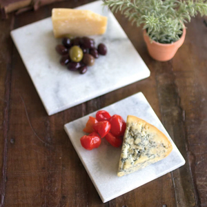 Planche à découper classique en marbre, plaque de cuisine en pierre épaisse, durable, préparation des aliments, usage quotidien à la maison - Product Image 1