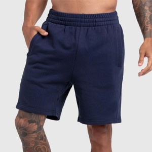 Plain Color Men Casual <b>Shorts</b> Elastic Waist Quick Dry 100% Nylon Customizable Gym Fitness <b>Shorts</b> - Product Image 2