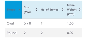 Rubis rose naturel avec bague en diamants en argent Sterling. 925 pour femmes bijoux en pierres précieuses bijoux de mariage personnalisés - Product Image 6