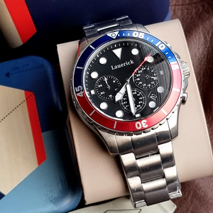 トップブランド FS メンズ シンプル クロノグラフ ウォッチ 46mm ステンレススチール サファイアクリスタル ビッグダイヤル 防水 発光 ETA ファッション - Product Image 5