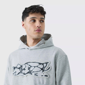 New Style Streetwear Custom Printed Logo Oversized <b>Men's</b> <b>Pullover</b> Hoodies Winter Wear <b>Pullover</b> Hoodies in Low Price & MOQ - Product Image 3