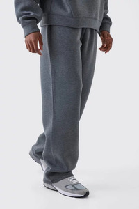 OEM Pantalon de survêtement en polaire lourde surdimensionné personnalisé pour hommes Streetwear Joggers en coton - Product Image 4