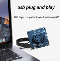 Module de caméra USB Ultra Close-up Ultra HD 8 MP IMX179 Module de caméra industrielle Objectif sans aberration à 40 degrés Usb Plug and Play