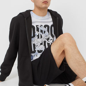 Vente en gros de sweatshirt à col rond en coton épais personnalisé pour hommes sweat à capuche surdimensionné avec broderie bouffante pour l'hiver - Product Image 2