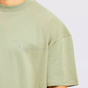 Quantité minimale de commande bas dernière conception surdimensionnée coupe ample imprimé T-Shirt pour hommes vêtements d'été surdimensionné coupe ample imprimé T-Shirt pour hommes - Product Image 5