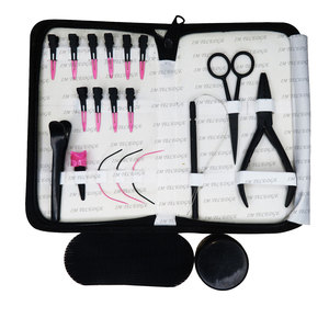 Alicates multifuncionales para abalorios, 500 Uds., cepillo de cerdas de carrete de cuentas para extensiones de cabello, juego de salón - Product Image 4