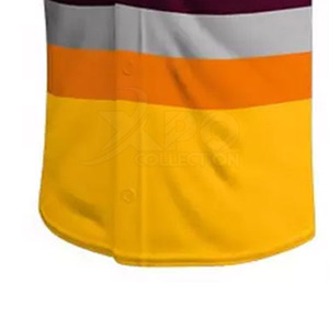 Ensembles uniformes de baseball respirants en polyester personnalisés de la dernière conception du fabricant d'usine - Product Image 6