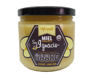 Miele Mesquite biologico vaso San Ignacio 400g | USDA organico | 100% puro senza additivi | Non-ogm | Crudo - Product Image 1