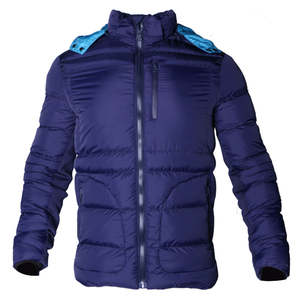 Custom Latest Fashion Contrast Color Winter Men's Down Jacket <b>Padding</b> Effect Winter <b>Coat</b> Puffer Jacket for Men and <b>women</b> - Product Image 3