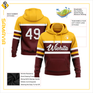 SAMAVIA Sweat à capuche à sublimation avec impression de logo personnalisé Sweat à capuche pour la salle de sport et les vêtements de plein air - Product Image 2