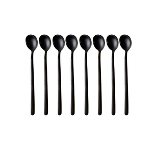 ช้อนตักชากาแฟทำจากเหล็กทำจากมิเรอร์ช้อนเครื่องเงินรูปหัวใจช้อนคนทำชาของหวานร้านอาหารโรงแรมใช้ในโรงแรม - Product Image 6