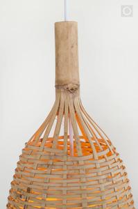 Vietrustic Home Inspiration Abat-jour Pendentif Lumière Bambou Rotin Abat-jour Éclairage Intérieur - Product Image 4