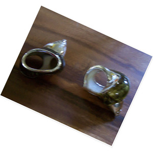 napkin <b>ring</b> turbo shell SEASHELL JEWELRY Napkin <b>Ring</b> Silver with Green <b>Motive</b> 7cm Size for Giveaways - Product Image 3