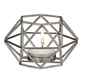 Black Candle Holder Candle Pillar Holders Handcrafted Iron Candle Stand Menorah and <b>Candelabra</b> Suppliers India - Product Image 2