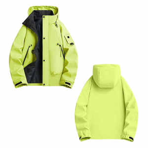 Veste tactique pour homme, hiver, résistante à l'eau, softshell, pour la randonnée, imperméable, fermeture éclair - Product Image 4