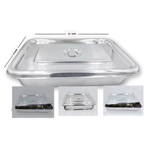 Bandejas quirúrgicas hechas a medida Instrumentos Mejor calidad Logotipo personalizado Metal Acero Hospital Instrumentos Holloware Instrumentos Bandeja - Product Image 4