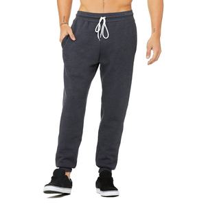 Pantalon de jogging unisexe taille haute, logo personnalisé, pantalon en molleton décontracté avec tissu en toile, style en molleton français pour homme - Product Image 4