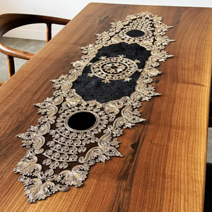 Corredores decorativos, encantadores caminos de mesa con cuentas, 2025, textiles para hogares de alta calidad para cocina, decoraciones para mesa de boda y Cena - Product Image 4