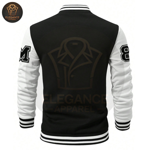 Bon fournisseur boutonné avec un tarif de gros toutes saisons pour les vestes de baseball urbaines et extérieures lavables en machine - Product Image 2