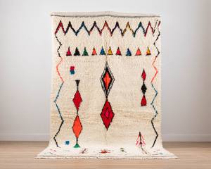 Alfombras de lana Vintage marroquí, alfombras de lana marroquí, de trapo tejido de algodón, de proveedor indio, precio al por mayor - Product Image 5