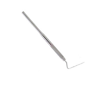 เครื่องมืออุดฟันเกรดศัลยกรรม 21 มม. หัวตรวจแบบปลายเดียว ด้ามจับแข็ง ขัดเงา หัวตรวจแบบปลายแหลมบางเฉียบ ทำจากเหล็ก ใช้ด้วยมือ - Product Image 4