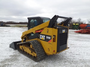 2019 pour Caterpillar 289D Skid Steer Loader Core Machines de construction Excellent prix Pompe à moteur Huade Cylindre hydraulique - Product Image 4