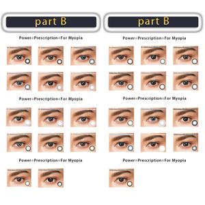 Caja para Lentes de Contacto Transpirable con Impresión Personalizada, Empaquetada en Bolsa OPP, Servicio Integral, Fábrica con Experiencia, Lentes de Color de 14.2mm para Uso Diario - Product Image 5