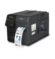 Impresora de Inyección de Tinta de Alto Volumen C7500G ColorWorks UltraChrome DL 600x1200dpi, Etiquetas Brillantes Personalizadas Rentables, Material Duradero