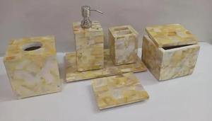 Contenedor de velas de madera pulida de lujo hecho a mano con incrustaciones de hueso para decoraciones navideñas para fiestas de bodas velas de tarro fabricadas - Product Image 4