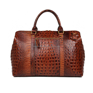 Sac de voyage robuste de qualité supérieure à imprimé crocodile, imperméable, pour activités de plein air, sport et gym, vente en gros d'usine OEM ODM - Product Image 2