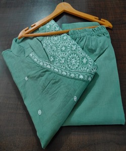 นวมคลุมหน้าสไตล์อินเดียปากีสถานพร้อมทําชุดผ้าฝ้ายผู้หญิงเย็บชุดผู้หญิงที่สง่างาม - Product Image 5