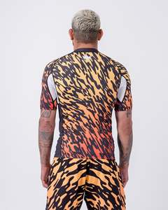 Protector de erupción de compresión de manga larga con logotipo personalizado para MMA BJJ Surf - Product Image 4