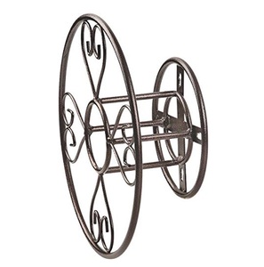 Conception fantaisie décoration murale de jardin support de tuyau bonne qualité métal noir couleur support de tuyau mural utilisation pour jardin et cour - Product Image 4