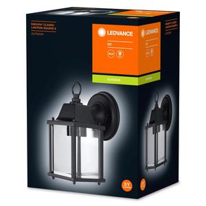 Lámpara de pared para exterior Lantern E27 IP44 230mm. (Ledvance 4058075206625) - Product Image 6