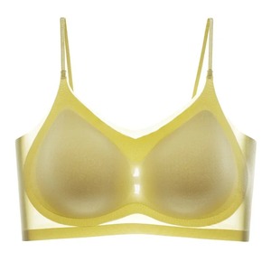 Soutien-gorge 2024 été Ultra-mince glace soie sous-vêtements sans couture femmes respirant fronde beau dos soutien-gorge de couchage - Product Image 2