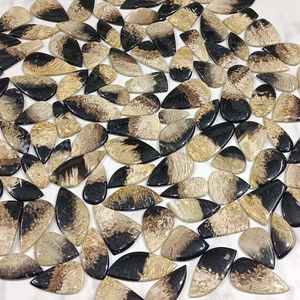 Best Garde Palm Root Cabochon <b>Fire</b> Plam Root Agate Loose Gemstone For Jewelry - Product Image 1