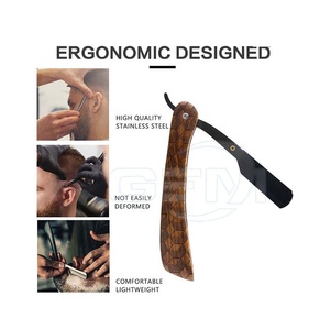 Rasoir de barbier à lame de haute qualité, best-seller, rasoir de barbier à lame en acier inoxydable, faible MOQ, rasoir de barbier à lame - Product Image 6
