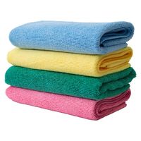 Serviette de cuisine et de voiture en microfibre 100% polyester, séchage rapide, tricotée unie, super absorbante, couleurs Pantone, LOGO personnalisé, 300-600 g/m², faible grammage