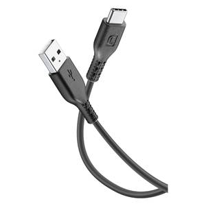 Cable de Alimentación USB-C de 1.2 m, Cables de Datos Negros USBDATACUSBA CK - Product Image 1
