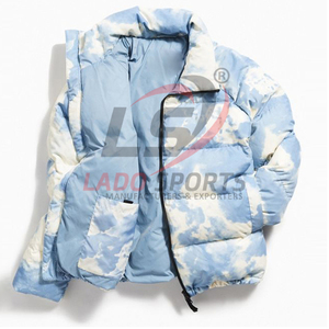 แจ็กเก็ตขนเป็ดคอตั้งสำหรับผู้หญิงและผู้ชายฤดูหนาวสินค้าใหม่ออกแบบได้ตามต้องการ - Product Image 4