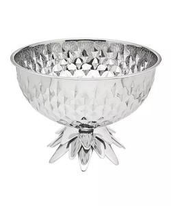 Fournisseurs en gros de bol décoratif au design moderne bol à feuille d'or blanc brillant pour la maison bols de service d'hôtel au prix le plus bas - Product Image 2