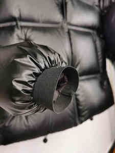 Blousons d'hiver chauds et épais pour hommes, à capuche, col montant, imperméables, respirants, réversibles, en toile de coton, style urbain - Product Image 2